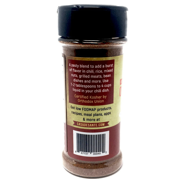 Organic Low FODMAP Spice Mix (Chili Seasoning) - No Onion, No Garlic, Gluten  Free, 1 unit - Foods Co.