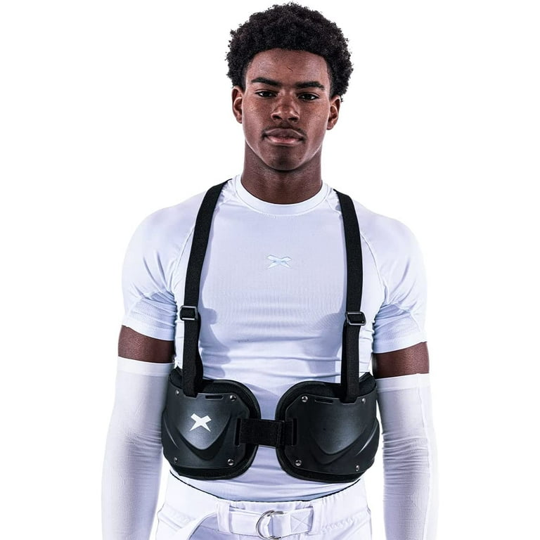 XENITH XFLEXION バックプレート Lサイズ Xenith XFlexion Rib Protector Black S with Shoulder Straps