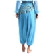 thumbnail image 5 of Pantalones bombachos con capa de lentejuelas para mujer, pantalones bombachos y bufanda con cordones en la cadera, traje de danza del vientre, pantalones con cintura elástica, disfraz de Halloween, 5 of 5