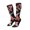 2 Black-1, variant on Women Crew Soft Moisture-wicking Socks Tricolor Koi Fish Trio Pattern Design Cotton Socks, One Size fit All