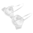 thumbnail image 5 of Raindrops Women's Disposable Bra Clear Strap See Through Underwear Size 34, 5 of 8