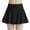 Black, variant on EDFBUYKRS Female Skirts Floral Maxi Skirt Or Linen Women's Comfortable Pleated Yoga Skirt High Waist Sport Half Skirt Running Quick Dried Tennis Short Skirt