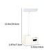 thumbnail image 3 of Lámpara de escritorio LED | Protección ocular plegable | USB Tipo-C Recargable | Batería de 2000mAh | Organizador Soporte para bolígrafos | ABS blanco ajustable | Iluminación doméstica de oficina, 3 of 7