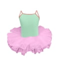 thumbnail image 2 of Miqool Toddler Girls Tutu Dresses Strap Shiny Tulle Ballet Leotard Ballerina Costume for Dance, 2 of 3