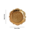 thumbnail image 3 of Nsxcdh Metal Plates European Style Metal Plates with Exquisite Small Plates Jewelry Tray Photo Props Dessert Plates, 3 of 6
