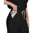 thumbnail image 6 of Niaahinn Women's Scrubs Set - V-Neck Top & Drawstring Jogger Scrub Pant for Nursing Uniforms, 9 colors, 6 of 7