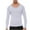 White, variant on SHTXOZHI Mens Thermal Underwear Tops Long Sleeve V Neck Basic Undershirts Solid Color Soft Shirt