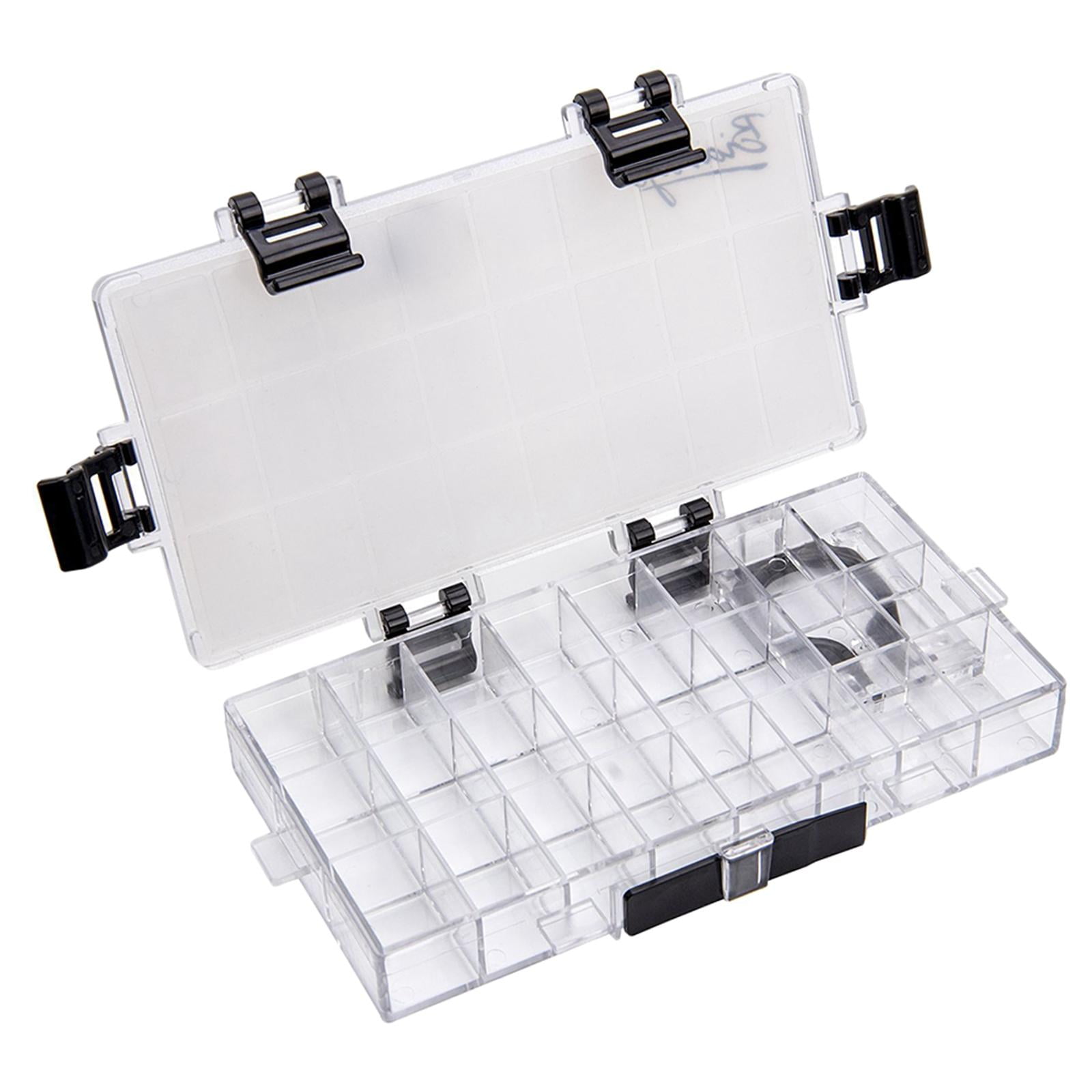 Milageto 2X Watercolor Palette Box Airtight 24 Deep Wells Paints Container Art Supplies