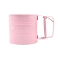 thumbnail image 1 of Handheld Flour Sifter Cup Stainless Steel Flour Sifter Baking Tool (Pink), 1 of 8