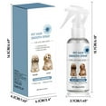 thumbnail image 3 of Rozino Pet Hair Smooth Spray For Cats Dogs, Anti-Static Knot-Free Moisturizing Repairing Grooming Mist, Conditioning For Soft Shiny Coat, 3 of 7