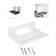 thumbnail image 2 of Acrylic Router Bracket Easy To In Floating Router Dvd Player D Rack Router Shelf For, 2 of 5