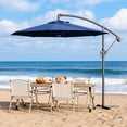 thumbnail image 2 of CazToi Parasol Déporté de Patio 10 Pieds, Parasol Suspendu Extérieur Décentré, Base Non Incluse, 2 of 8