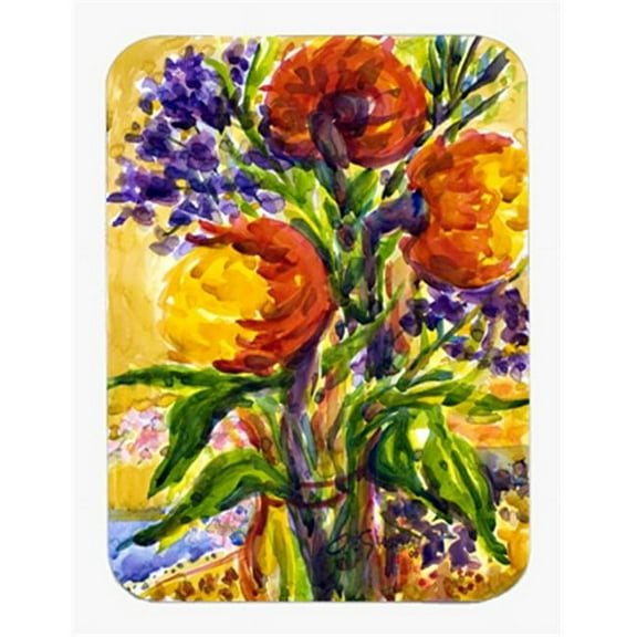 Carolines Treasures Flower Mouse Pad - Flower - 9.5 x 8 in.