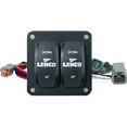 thumbnail image 1 of Lenco Boat Trim Tab Control 10222-211D 122 Carling Double Rocker Key Pad Switch; 2-3/4 Inch Width x 2-3/4 Inch Height; 2-1/4 Inch Cut-Out Hole, 1 of 4