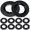 1/2'', variant on 8 Pack Push On Dolly Wheel Lock Washers Fits 5/8 Dolly Axle Rods Spring Steel Push On Washers with Oiled Phosphate Finish