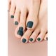 thumbnail image 2 of Tiras de gel para pedicura Mohora, semicuradas, PP, color azul pavo real, con accesorios, 2 of 8