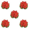 thumbnail image 3 of QualitChoice Artificial Lotus Replacement Simulation Outdoor Garden Park Pond Pool Photography Fake Water Flower Decor Red 5PCS, 3 of 6