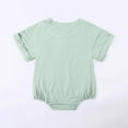 thumbnail image 3 of Timegard Unisex Newborn Clothes Toddler Baby Onesie Boy Girls Comfy Outfit Short Sleeve Rompers 3-24 Mothes, 3 of 8