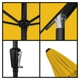 thumbnail image 4 of Astella 101" Yellow Solid Print Rectangle Market Patio Umbrella, 4 of 7