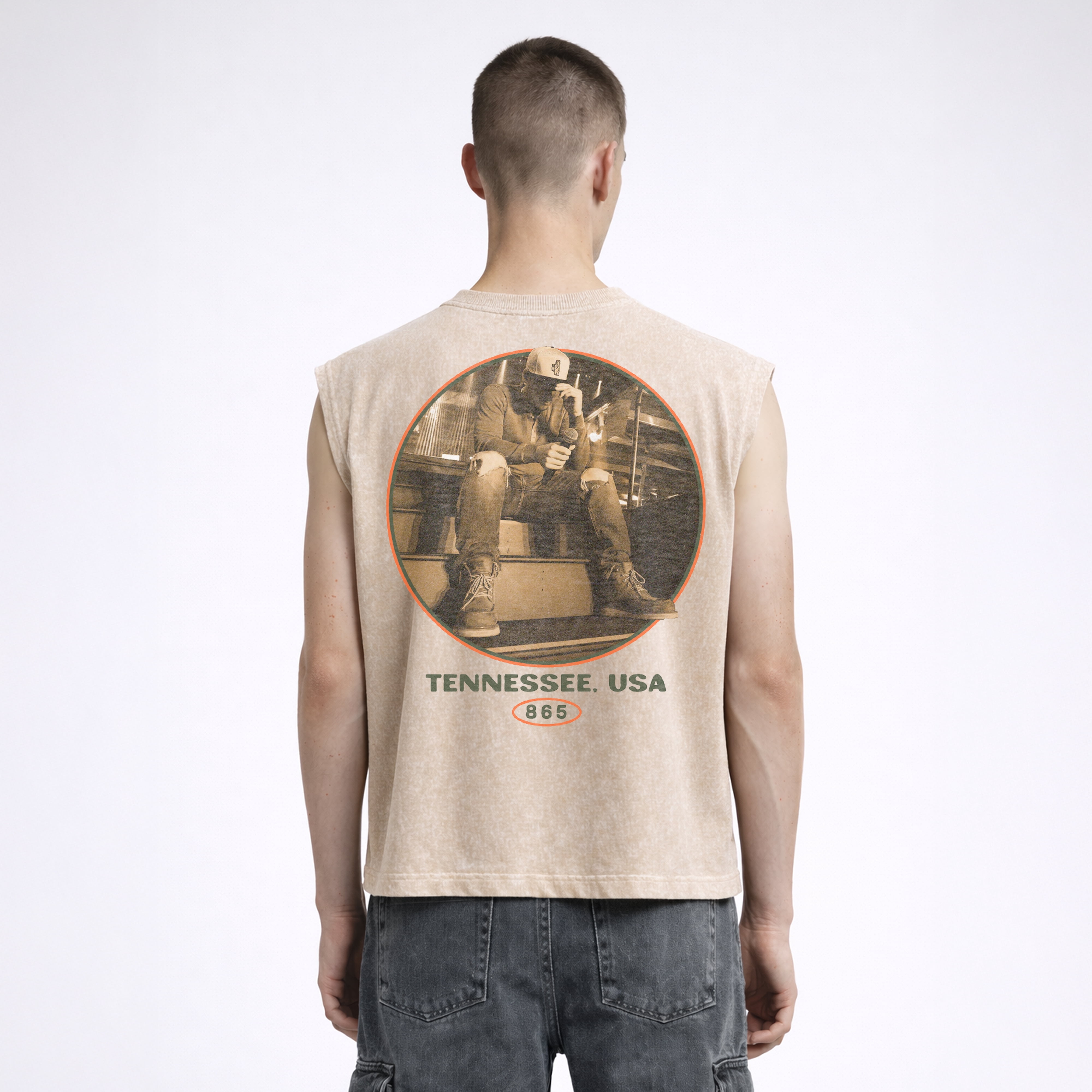 Morgan Wallen Men's & Big Men's I'm The Problem Heavyweight Graphic Muscle Tank Top, Sizes XS-3XL