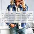 thumbnail image 3 of Enjoytime Fall Jackets for Women Plaid Lapel Collar Button Down Cropped Jacket Trendy Casual Coat Fashion Long Sleeve Outerwear, 3 of 7