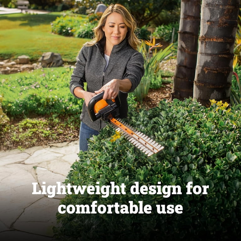WORX, Hedge Trimmer, WG261.9, 22 inch, 20 Volt cordless