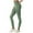 Green, variant on LYEAA High Rise Leggings for Women Butt Lifting Pants Ankle Length Workout Elastic Yoga Pants Stretch Shapewear Running Tight-fitting Athletic Casual Soft Pants Breathable Pants Black S