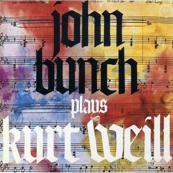 John Bunch - Plays Kurt Weill - Jazz - CD