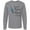 AC-Heather Grey, variant on Inktastic Shakespeare Hamlet Madness Long Sleeve T-Shirt