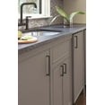 thumbnail image 3 of Amerock Monument 3-3/4 inch Center-to-Center Matte Black Cabinet Pull, 10 Pack, 3 of 7