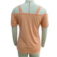 thumbnail image 1 of Blusa Con Hombro Doble Correa Color Liso Casual de Moda para Cita, 1 of 3