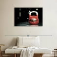 thumbnail image 2 of Elephant Stock Red Vintage Kettlebell Wall Art - Horizontal Canvas Wall Art - Living Room Wall Decor - Sports Canvas - Black And Gray Decor - 36" x 24", 2 of 8