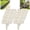 White, variant on 10 Pack Faux Stone Garden Edging Border, Plastic Lawn Edge | No-dig landscape edging with built-in stakes, Weatherproof & Easy to Install for Flower