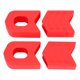 thumbnail image 2 of 1 Piar ZTTO Funda protectora de silicona para manivela de bicicleta Protector de brazo Accesorio para bicicleta (rojo), 2 of 10