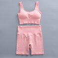 thumbnail image 1 of Ropa deportiva sin costuras para mujer, conjuntos de Yoga, Sujetador deportivo de entrenamiento, ropa de gimnasio, mallas de cintura alta, chándal de Fitness para mujer, trajes atléticos Tan Jianjun unisex, 1 of 2