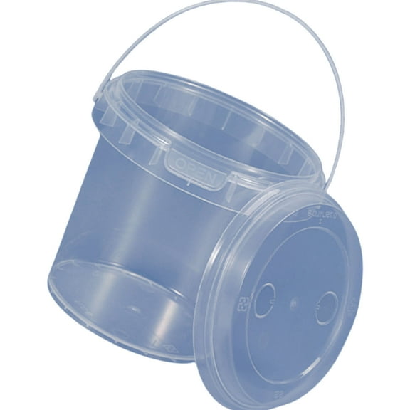 Heat Resistant Plastic Storage Container With Secure Leakproof Lid For Hot Cold Takeout And Home Organization