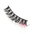 thumbnail image 3 of Unique Bargains 5 Pair 3D Curly Mixed Color False Eyelashes for Makeup Pink, 3 of 4
