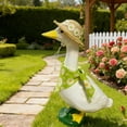 thumbnail image 7 of All Season Porch Goose Outfits Clothes Costume Clothing for Plastic Cement Goose Statue Patio Yard Outdoor Decor, 7 of 7
