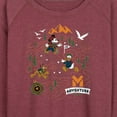 thumbnail image 3 of Mickey & Friends - Adventure Map - Women's Lightweight French Terry Long Sleeve Shirt, 3 of 5