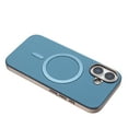 thumbnail image 4 of Allytechgroup iPhone 16 Case with Magnetic Ring, Compatible with Magsafe Slim Back Cover Flannel Inner Lining Shockproof Protective Phone Case for Apple iPhone 16, Lightblue, 4 of 6