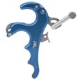 thumbnail image 1 of Bow Release Aids, 4 Fingers Grip Thumb Caliper Trigger Compound Bow Accessories Roller Frosted Trigger, 1 of 7