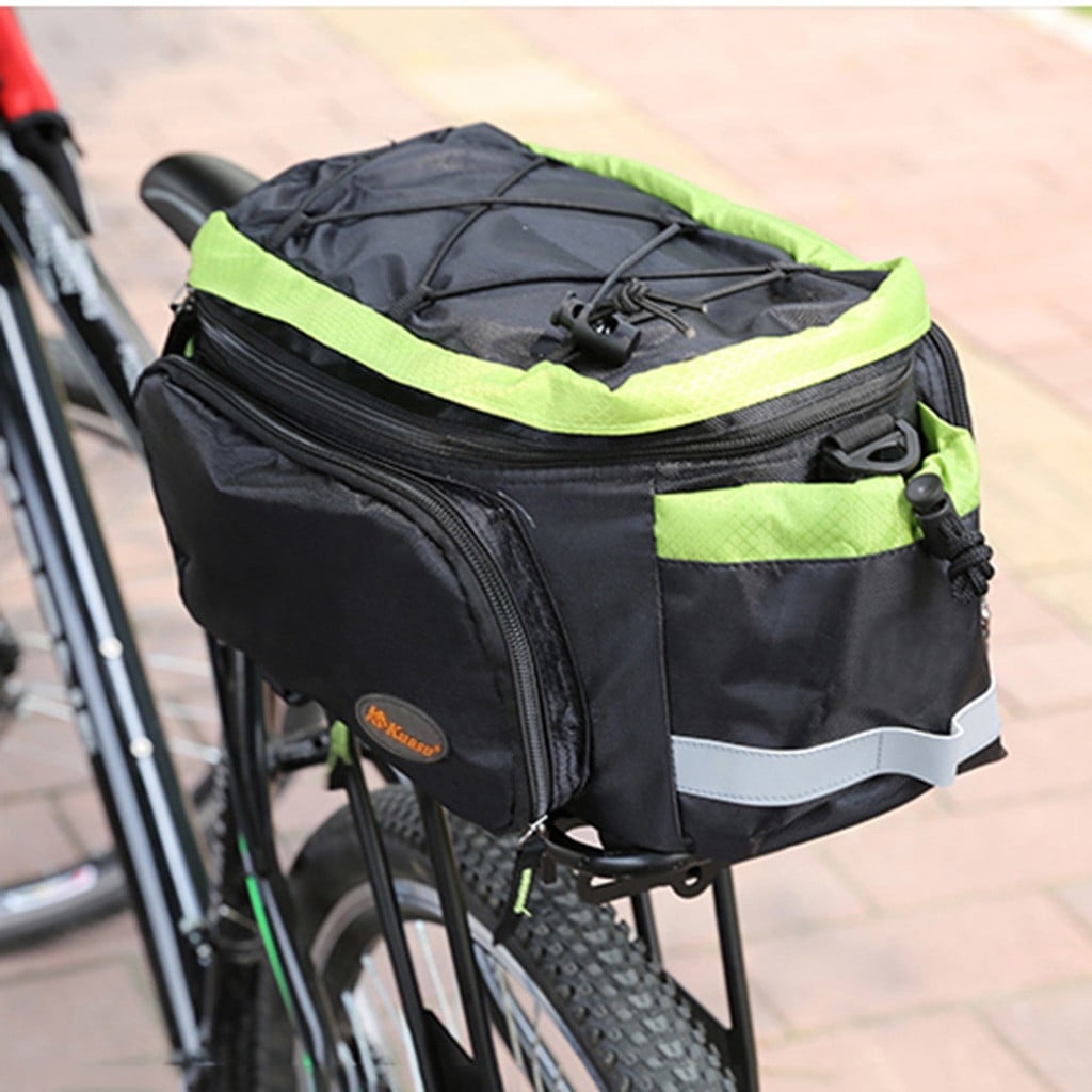 Bicycle Bike Cycle Rear Rack Bag Removable Carry Carrier Saddle New Bag Pannier
