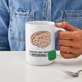 thumbnail image 4 of CafePress - Abby Normal Large Mug - 15 oz Ceramic Large White Novelty Mug, 4 of 6