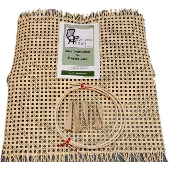 Chair Caning / Cane Caned Seat Replacement Repair Kit Breuer 18" x 18"
