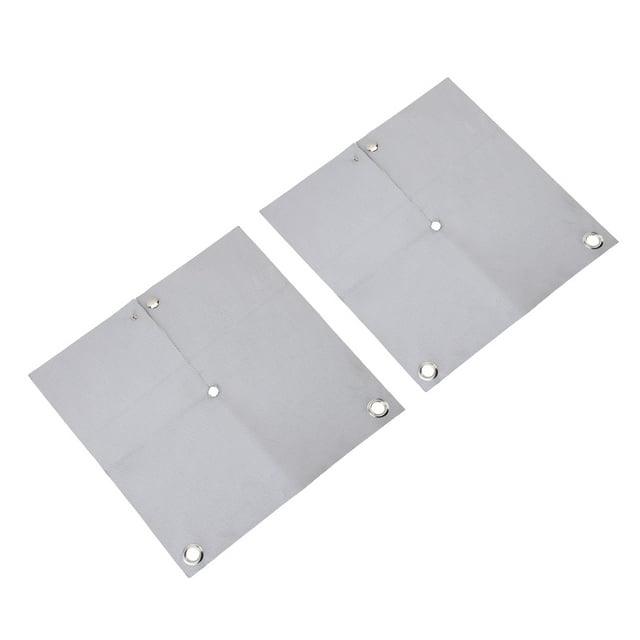 Fireproof Welding Blanket, Versatile Usage Flame Retardant Welding Pad Easy To Operate 2PCS 11.81x11.81 Inch Heat Insulation for Parts Repair