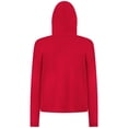 thumbnail image 3 of Women's Levelwear  Red New York Rangers Sweet Banner Arch Tri-Blend Cropped Pullover Hoodie, 3 of 3