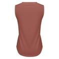 thumbnail image 5 of Uooqdmx Womens Tank Tops Loose Fit, V Neck Tank Tops for Women, Sleeveless Tops for Women, Basic Tank Tops for Women, Loose Tank Tops for Women, Rose Gold XXL, 5 of 5