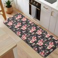 thumbnail image 5 of Pioneer Flower Floral Print Pattern Kitchen Rug Mat,Kitchen Runner Rugs Non Skid Washable,Decorative Kitchen Floor Mats for Kitchen,Sink,Laundry,17"x47.2", 5 of 7