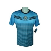 Icon Sport Group Manchester City F.C. Soccer Adult Soccer Poly Jersey -J021 Medium