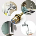 thumbnail image 2 of Replacement Tap Valves Brass Ceramic Disc Cartridge Inner Faucet Valve, 2 of 6